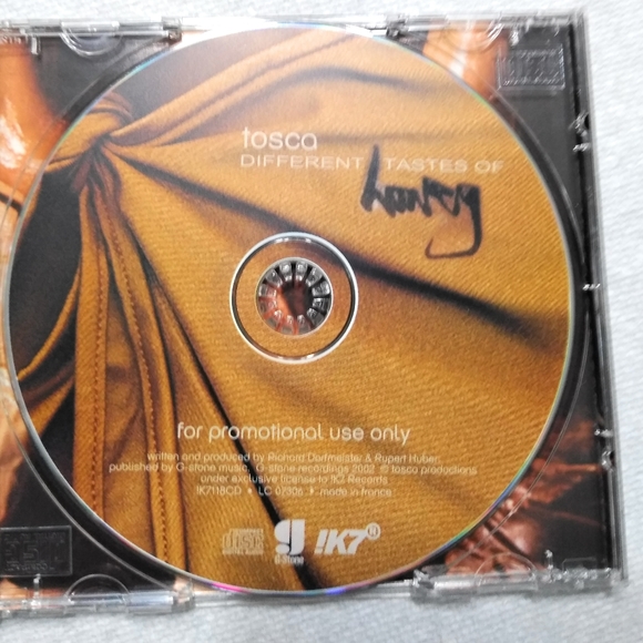 Tosca, Different Taste of Honey CD, G Stone IK7118 - Picture 4 of 4